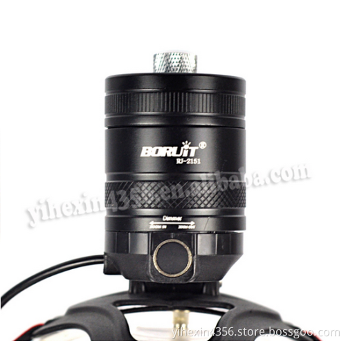 Hot Sale Boruit EHL2151 Rechargeable Aluminum Alloy led Laser Headlamp